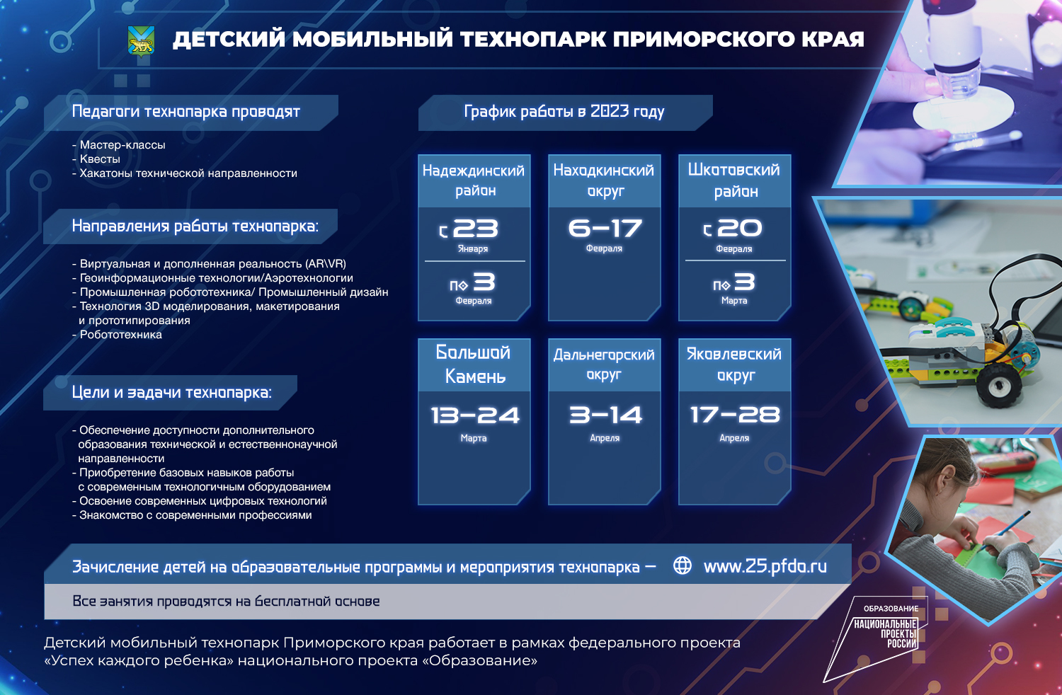 Детский мобильный технопарк